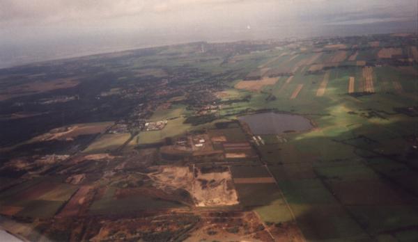 Nordholz - Blick östlich von Nordholz Richtung Cuxhaven